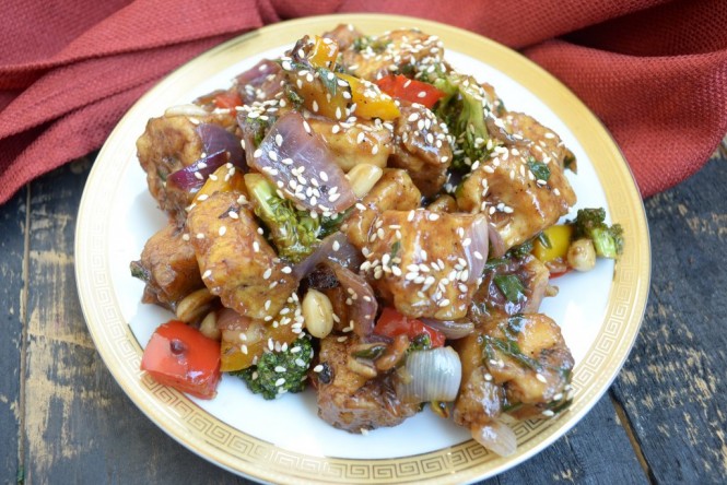 Honey Sesame Tofu