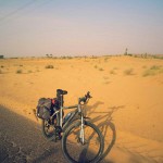 Ride in desert
