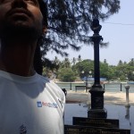 Marianne Statue in the background