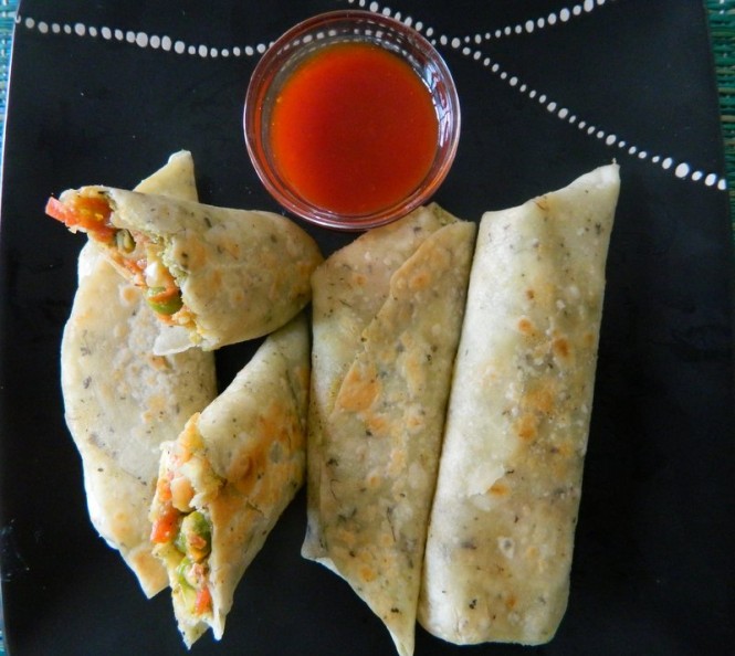 Mix Veg Wrap