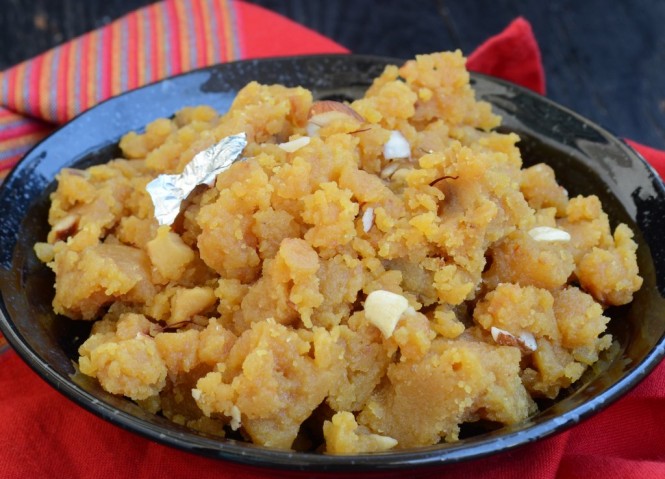 Moong dal halwa