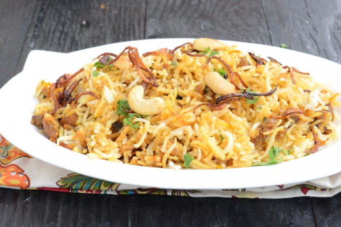 Mushroom Biryani