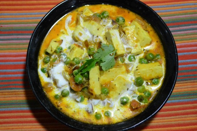 Matar Paneer