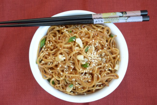 Sesame Peanut Noodles