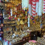 Stalls outside Guruvayoor Sri Krishna Temple