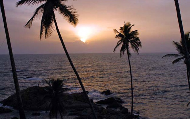 Sunset at a Beach