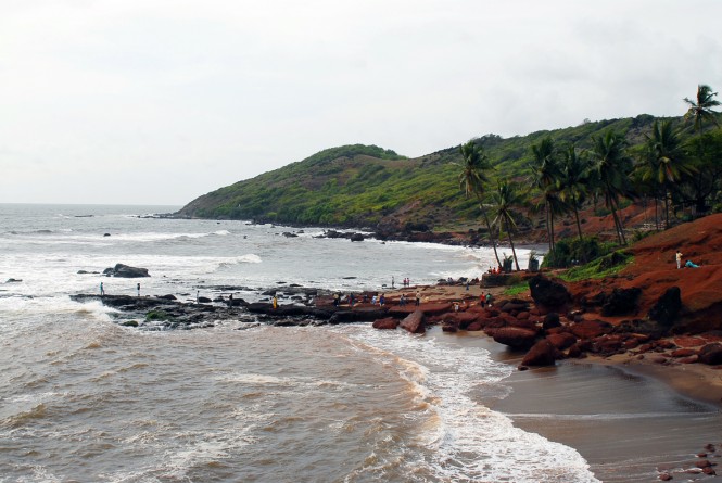 Anjuna Beach in Goa