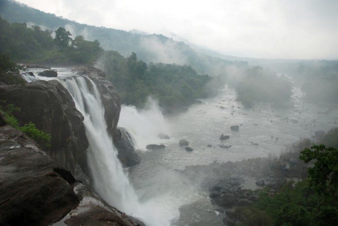 Athirapally Falls in Kerala