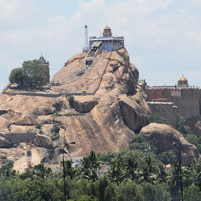 Rock Fort Temple in Trichy