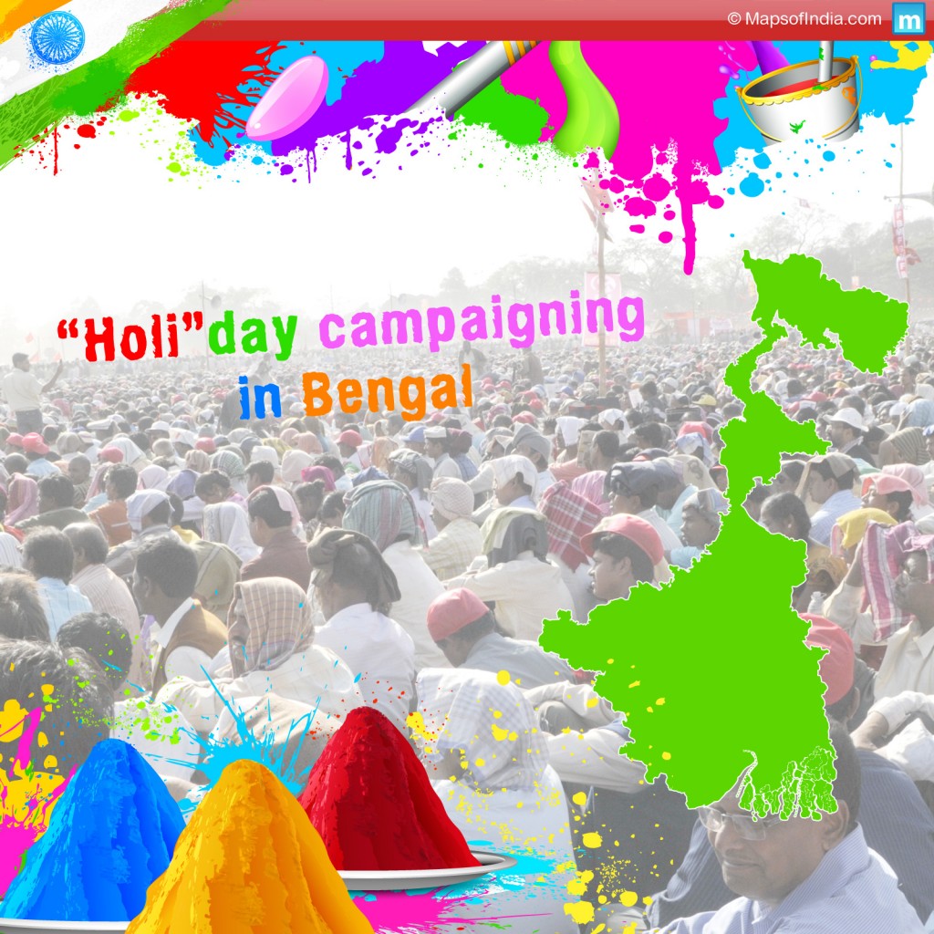 Holi campaigning in Bengal