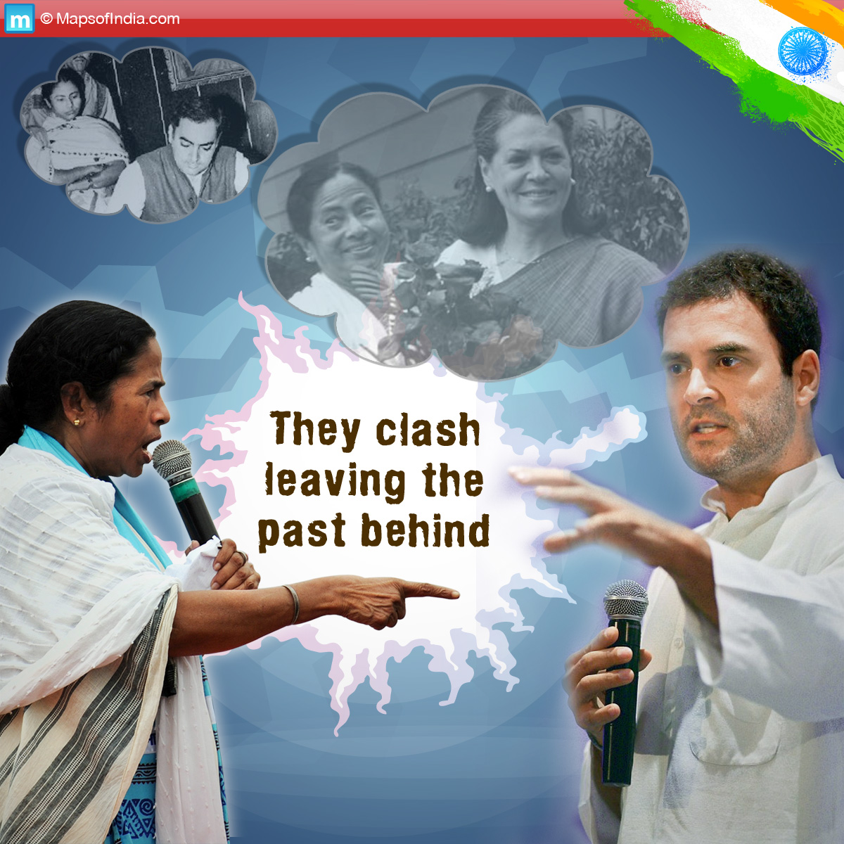 Mamata – Rahul Clash