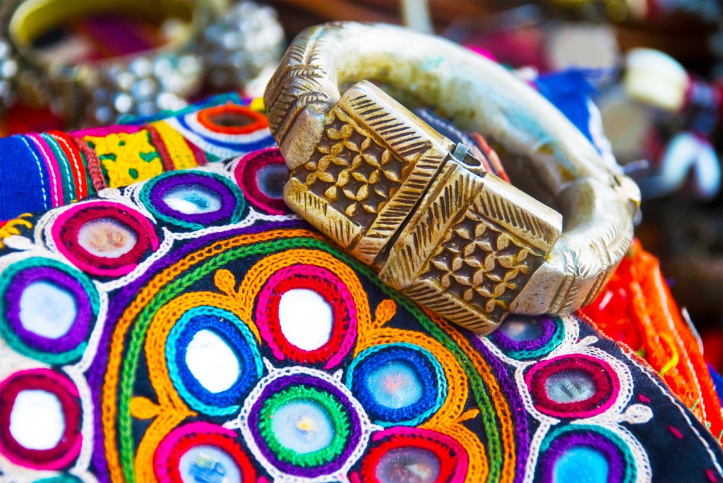 Mirror Work Embroidery of Gujarat India