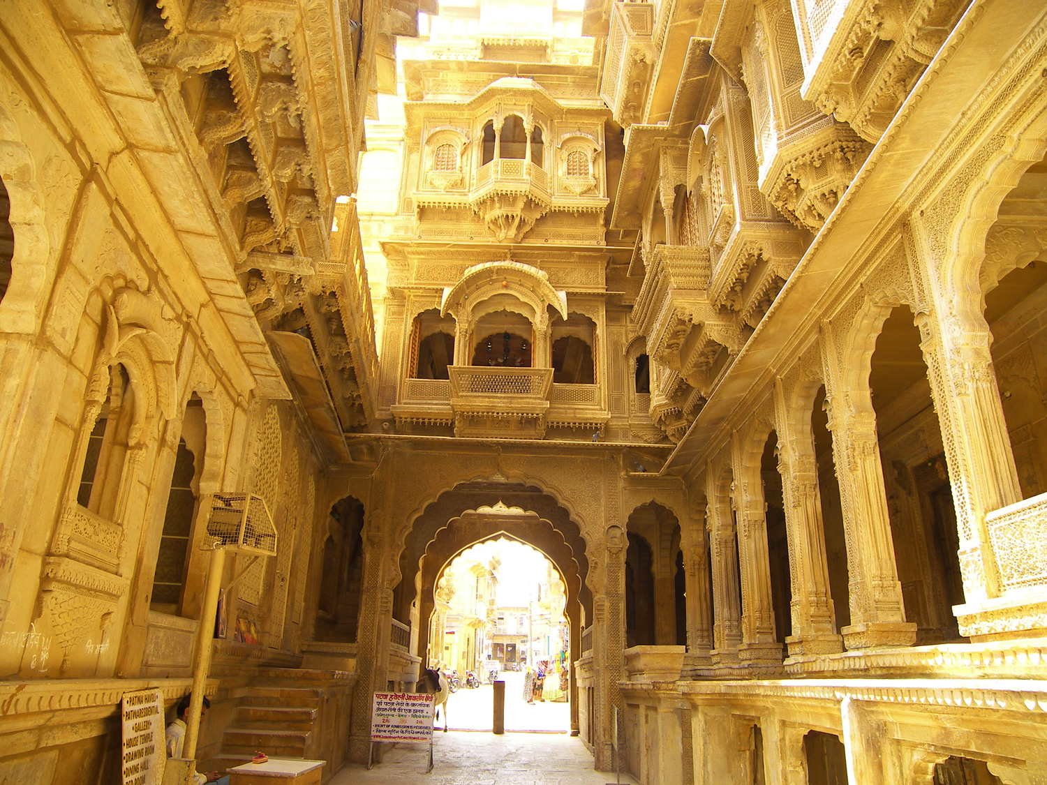 Patwon ki Haveli in Jaisalmer