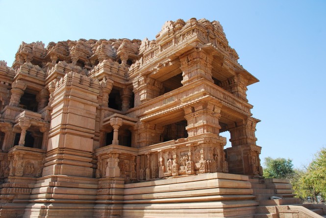 Sas Bahu Temple in Gwalior