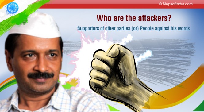 Why people attack Arvind Kejriwal?