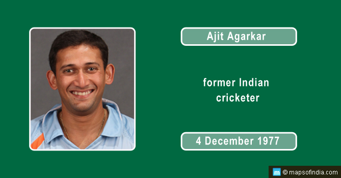 Ajit Agarkar Indian Cricketer