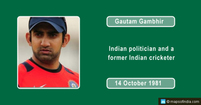 Gautam Gambhir Indian Cricketer