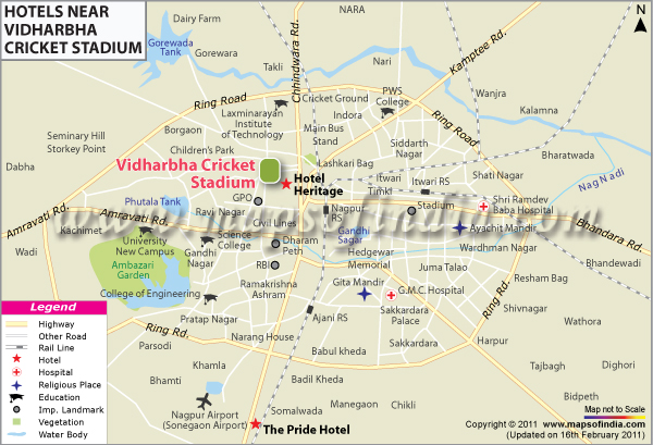 Hotels Near Vidharba Cricket Stadium