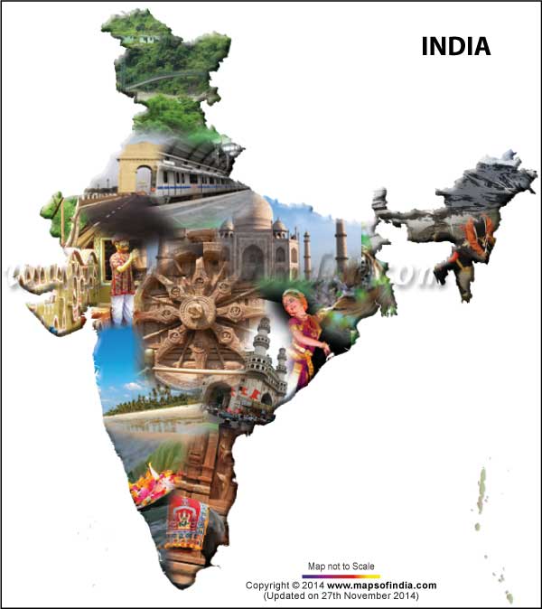 Culture Map of India