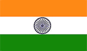 Indian flag in 1947
