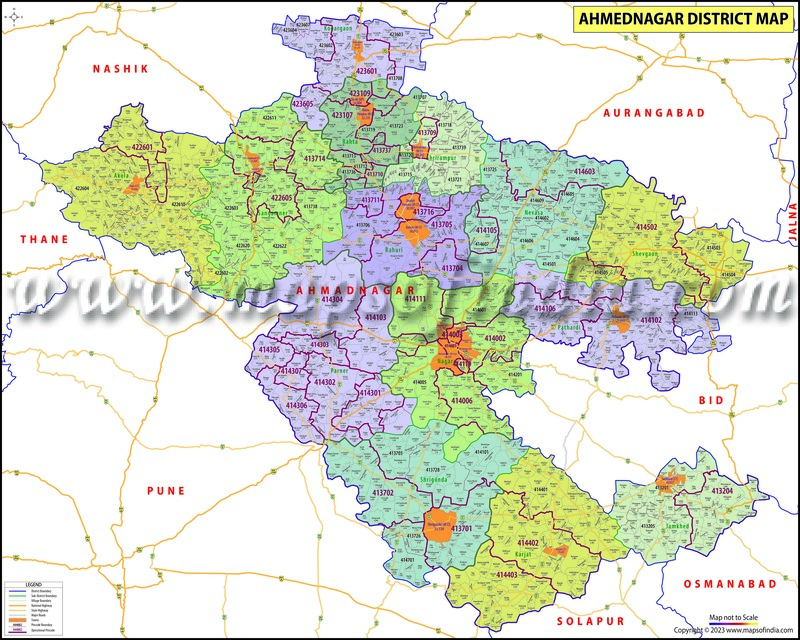 ahmednagar-distict-map