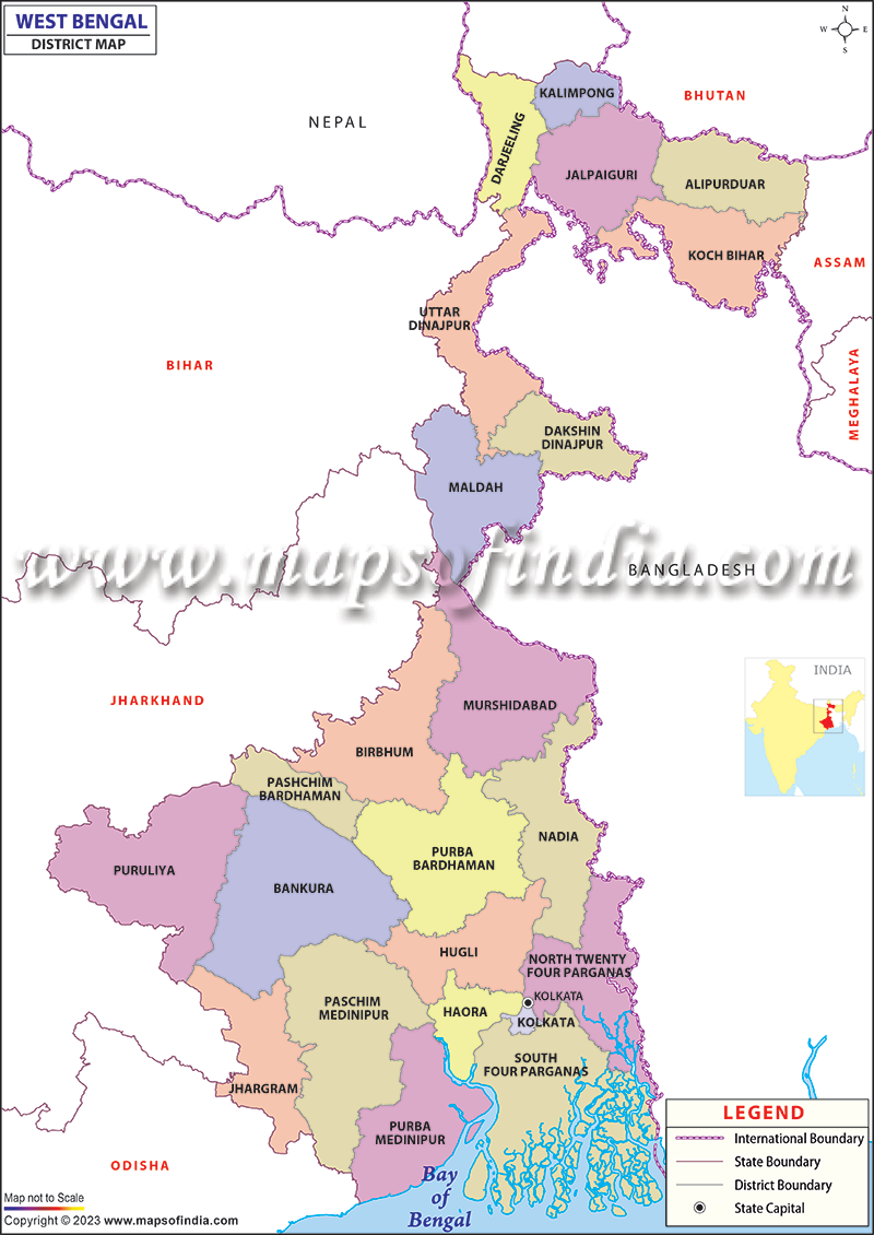 westbengal-district-map