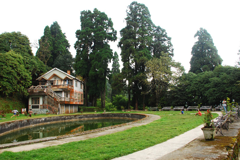 An Old Guest House Under Renovation At Darjeeling