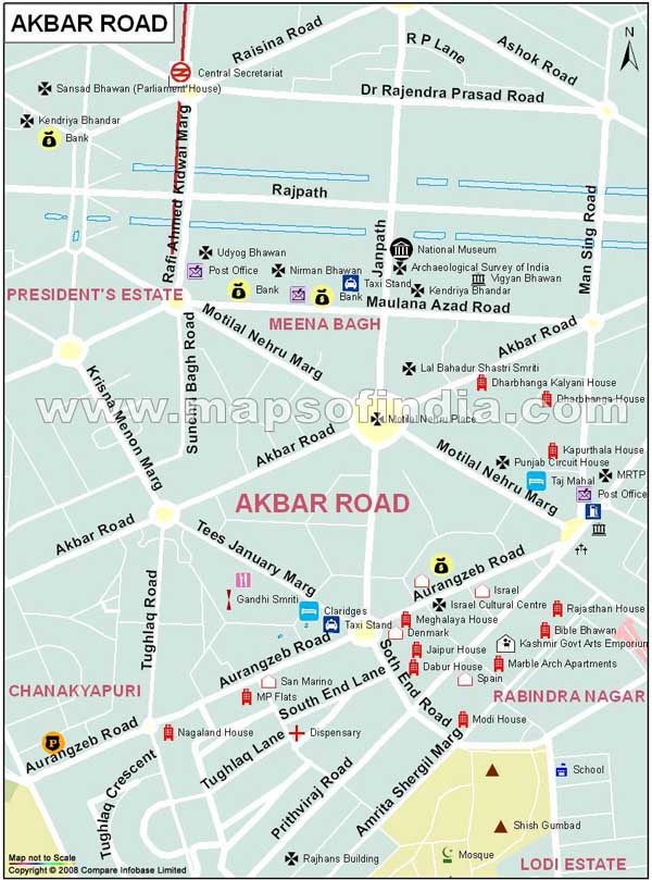 Akbar Road Map