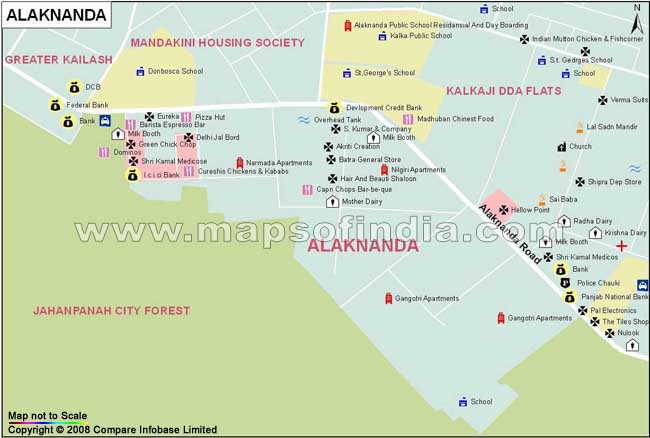 Alaknanda Map