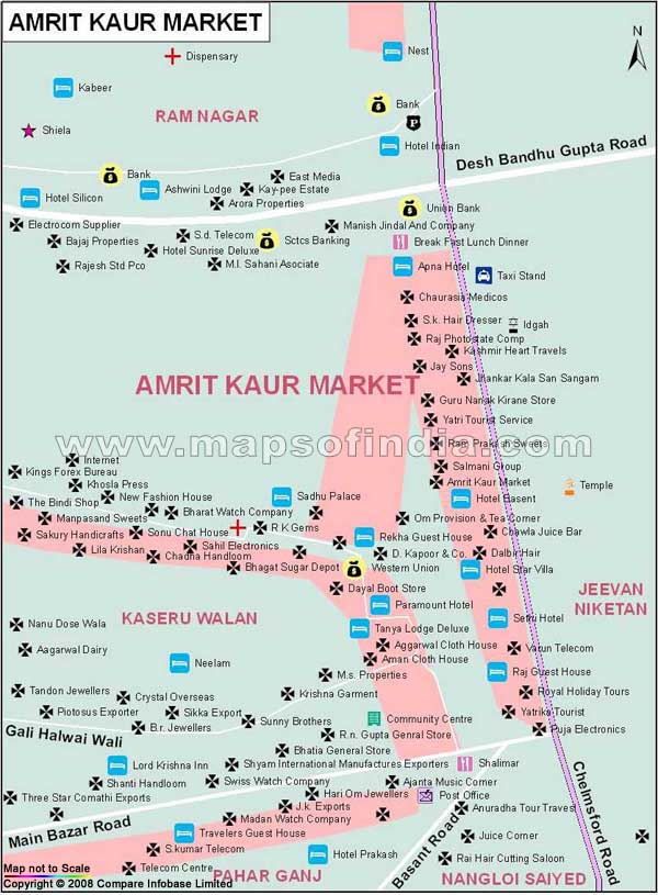 Amrit Kaur Market Map