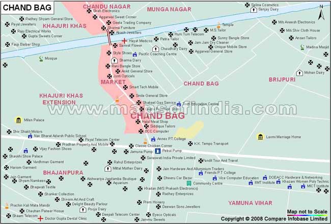 Chand Bag Map