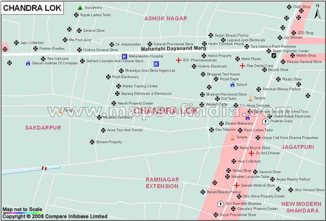 Chandra Lok Map