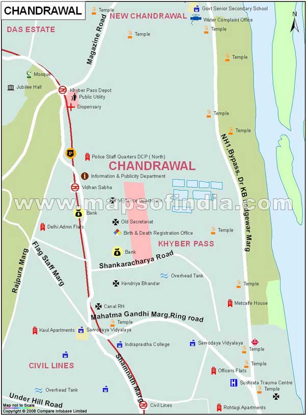 Chandrawal Map