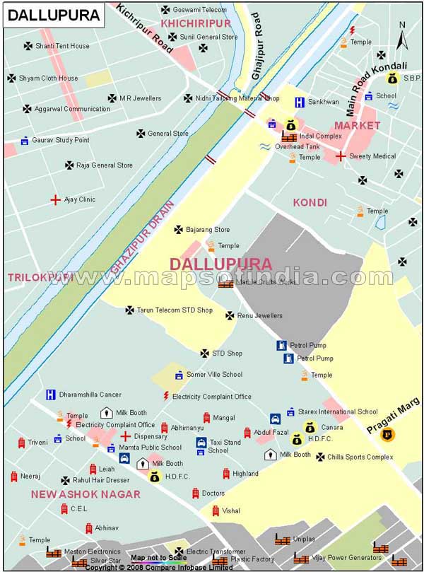 Dallupura Map