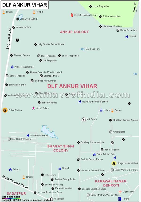 Dlf Ankur Vihar Map