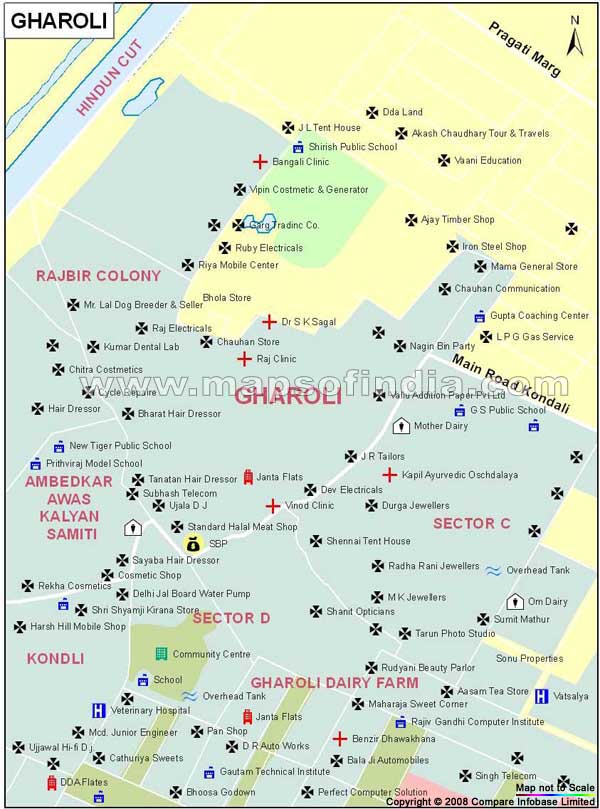 Gharoli Map