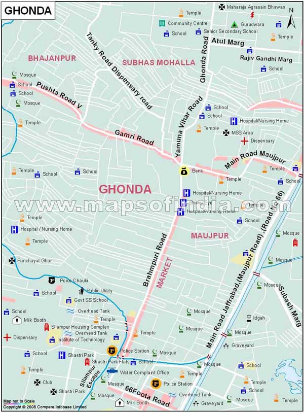Ghonda Map
