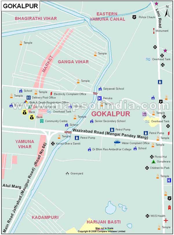 Gokalpur Map