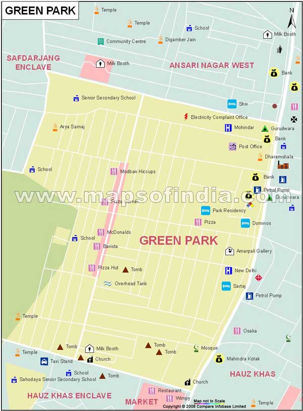 Green Park Map