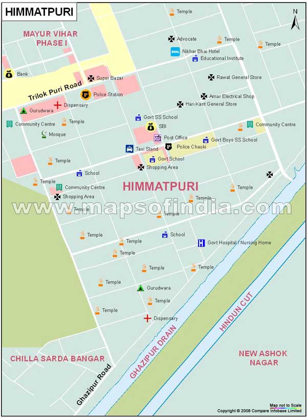 Himmatpuri Map