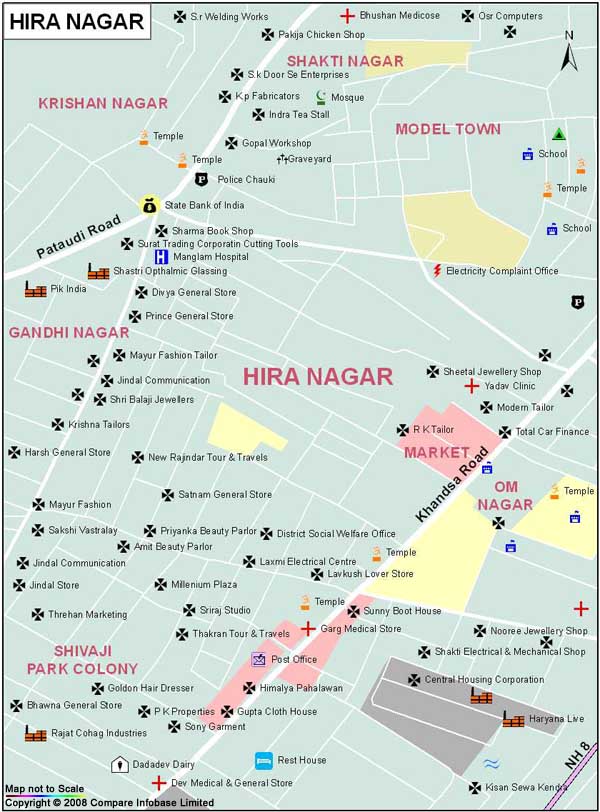 Hira Nagar Map