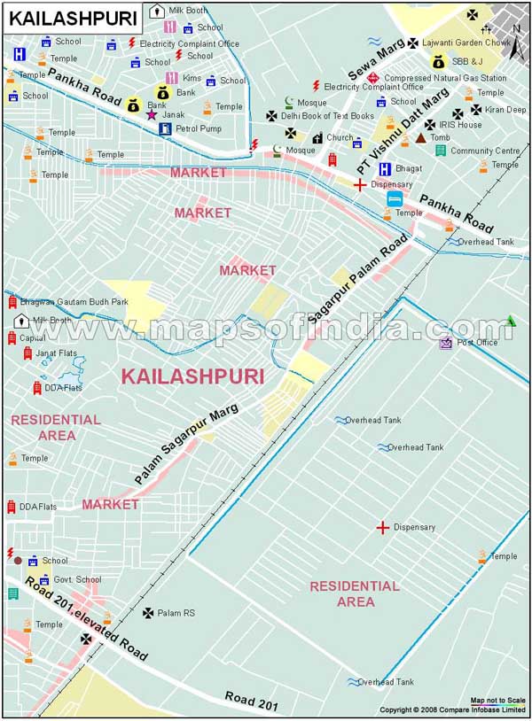 Kailashpuri Map
