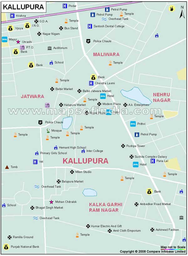 Kallupura Map