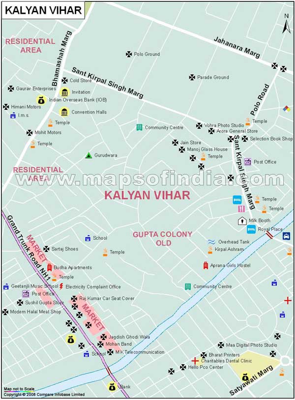 Kalyan Vihar Map