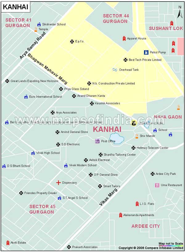 Kanhai Map