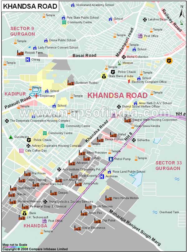 Khandsa Road Map