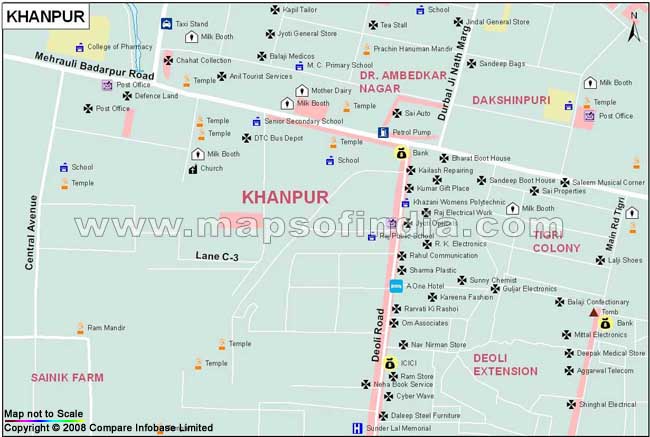 Khanpur Map