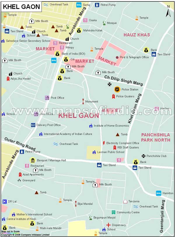 Khelgaon Map