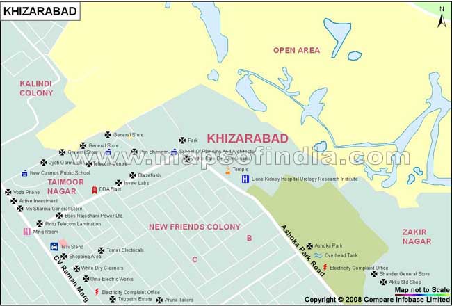 Khizarabad Map