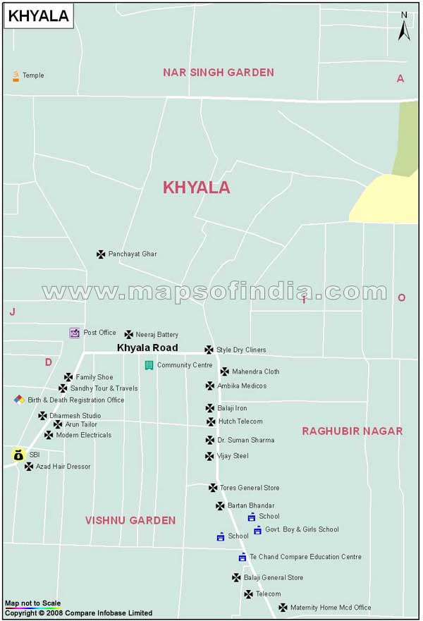 Khyala Map